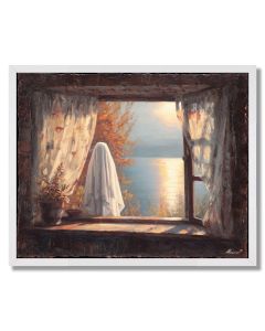 MORNING WINDOW GHOST - FRAMED