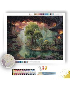 FIREVERDANT DAY REALM - Paint by Numbers Full Kit