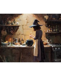 CUPBOARD POTION WITCH