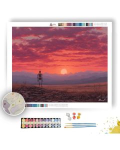 BONEFIELD SUNSET - Paint by Numbers Full Kit
