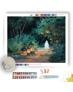 GARDEN LANTERN SPIRIT - Paint by Numbers Full Kit