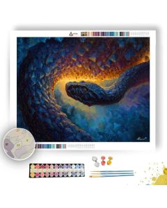 PRISMFLAME SERPENT PASS - Paint by Numbers Full Kit