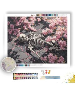 BONES AND BLOSSOMS - Paint by Numbers Full Kit