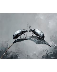TENDER CONNECTION B&W - Paint by Numbers Full Kit