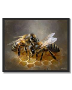 WARM QUIET PRESENCE - FRAMED