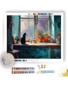 DENSE HIDDEN MOMENT - Paint by Numbers Full Kit