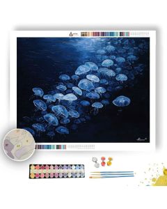DENSE CONTOUR - Paint by Numbers Full Kit