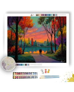ROMANTIC COLORS - Paint by Numbers Full Kit