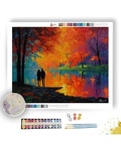 AUTUMN WALK - Paint by Numbers Full Kit