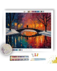 WINTER PATH - Paint by Numbers Full Kit