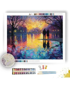 BRIGHT LIGHTS - Paint by Numbers Full Kit