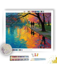WARM PARK - Paint by Numbers Full Kit
