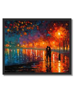 RAINY EVENING - FRAMED