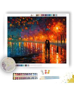 RAINY EVENING - Paint by Numbers Full Kit