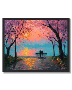 SUMMER BENCH - FRAMED