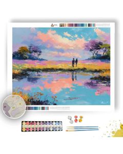 GENTLE COLORS - Paint by Numbers Full Kit