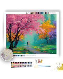 VIVID MORNING - Paint by Numbers Full Kit