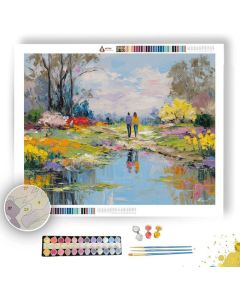 GENTLE HORIZON - Paint by Numbers Full Kit