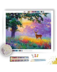 COLORFUL SCENE - Paint by Numbers Full Kit