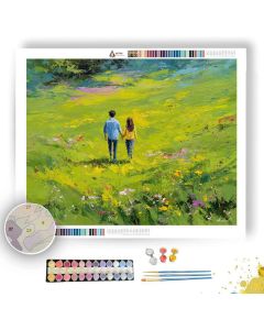 PLAYFUL GROUND - Paint by Numbers Full Kit