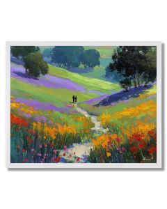 SUNLIT PATH - FRAMED