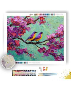 LIVELY GARDEN - Paint by Numbers Full Kit