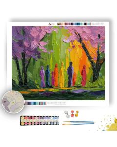 PLAYFUL LIGHT - Paint by Numbers Full Kit
