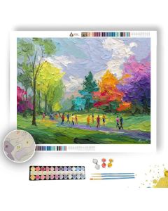 FLOWING DAY - Paint by Numbers Full Kit