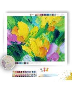 BRIGHT PATTERNS - Paint by Numbers Full Kit