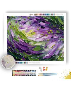 ENERGETIC MOVEMENT - Paint by Numbers Full Kit