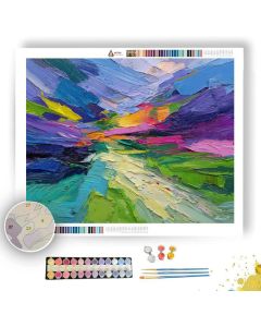 COLORFUL MOTION - Paint by Numbers Full Kit