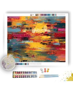 EXPANDED FIELDS - Paint by Numbers Full Kit