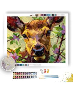 QUIET STARE - Paint by Numbers Full Kit