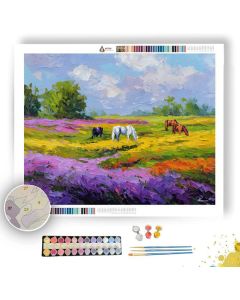 RADIANT MEADOW - Paint by Numbers Full Kit