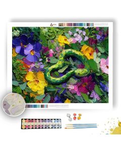 BLOOMING MOMENT - Paint by Numbers Full Kit