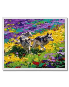 BLOOMING SCENE - FRAMED