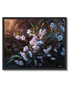 PETALS AT DUSK - FRAMED