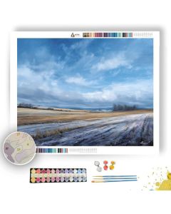 MORNING THAW FIELDS - Paint by Numbers Full Kit