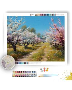 SUNLIT ORCHARD - Paint by Numbers Full Kit