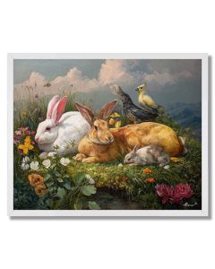 FINAL SPRING CREATURES - FRAMED
