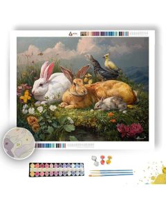 FINAL SPRING CREATURES - Paint by Numbers Full Kit