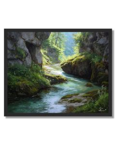 STREAMBEND AWAKENING - FRAMED