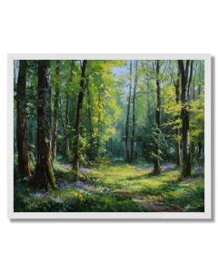 GENTLE SPRING CLEARING - FRAMED