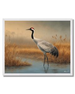 REEDSHADOW CRANE - FRAMED