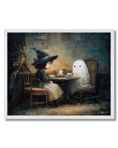 TEACUP COVEN VISIT - FRAMED