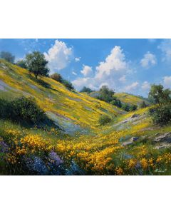 BLOOMING HILLSIDE