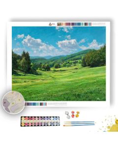 CLEARSKY MEADOWTURN - Paint by Numbers Full Kit