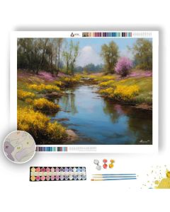 BLOOMRIVER QUIET - Paint by Numbers Full Kit
