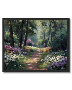 BLOOMSHADE PATH - FRAMED