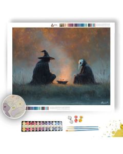 QUIET SPELL EVENING - Paint by Numbers Full Kit